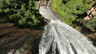 I Dived My FPV Drone Down A Waterfall