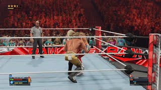WWE 2K23. Online. Steal a win. Seth vs Cody