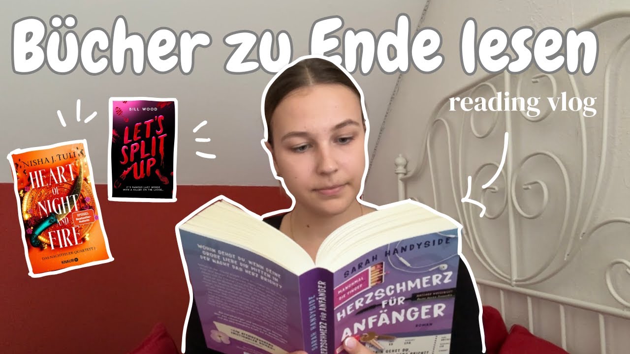 Ich habe zu viele Bücher angefangen🤯 - spoilerfreier reading vlog I paulina.st.reading