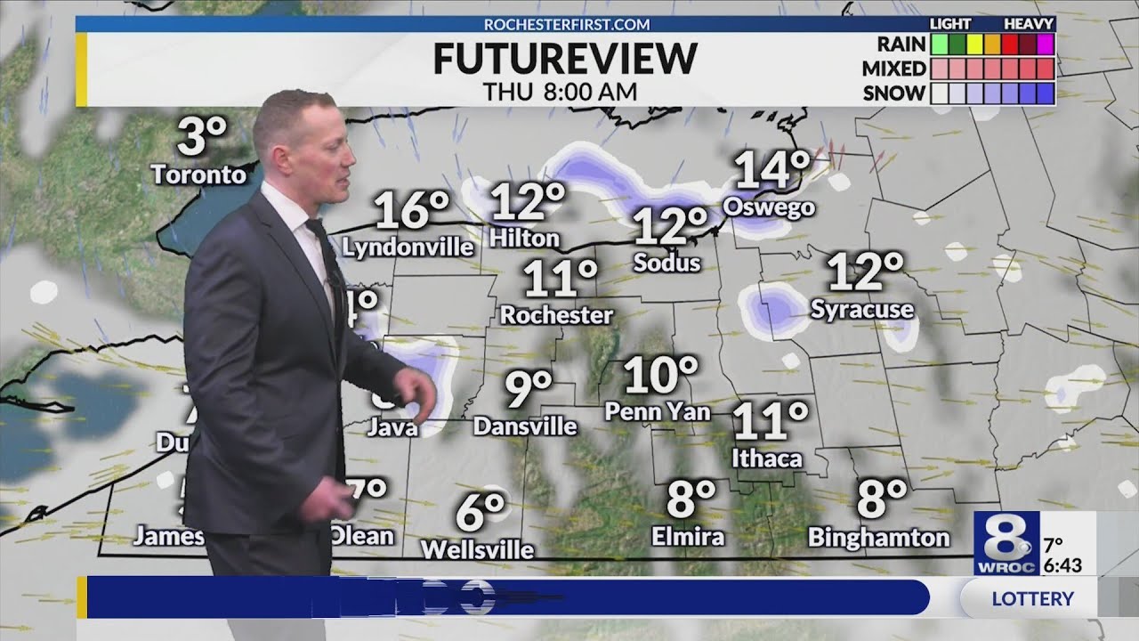 Your News 8 Thursday morning weather forecast - YouTube