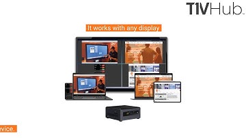 T1V Hub | Wireless Screen Sharing Device