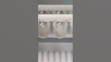 How does a bullet ice maker work? #euhomy #ice #icemaker #asmr #bulletice #icecubes #icemachine