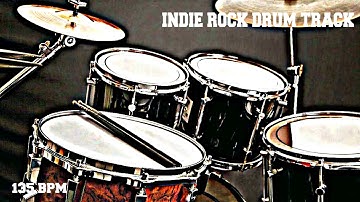 Indie Rock Drum - Track 135 BPM (FREE TO USE)