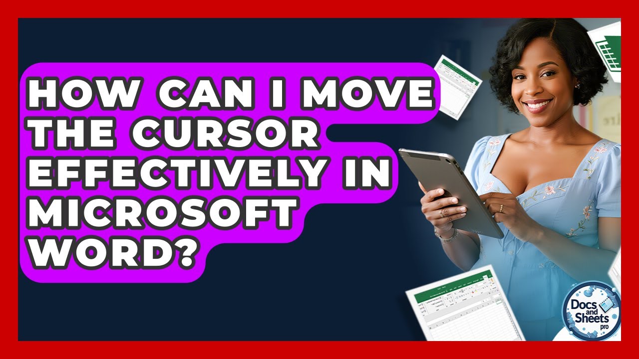 Sharepoint Move Cursor How Can I Move The Cursor Effectively In Microsoft Word? - Docs and ...