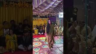 Mera Dil Ye Pukare Aaja Instagram Trending Video Pakistani Girl Wedding Dance Video Part 1 #shorts