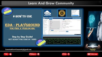 EDA Playground Secrets Revealed: Learn VHDL & Verilog in Minutes [Step-by-Step Tutorial] [In Hindi]