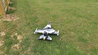 Freewing F-16 70mm Flight one 4/5/24 by Brad Darnell 159 views 1 month ago 6 minutes, 3 seconds