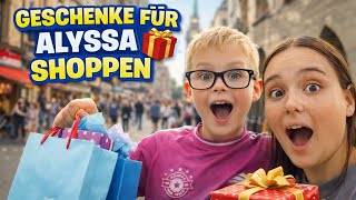 Geschenke für Alyssa Shoppen mit Alessio 🤯✨️