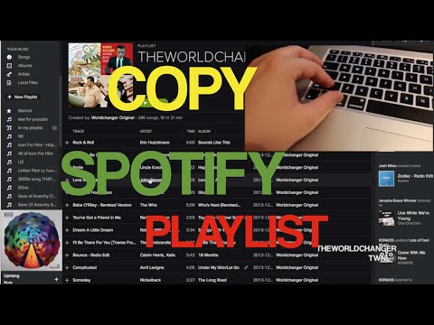 HOW TO COPY SPOTIFY PLAYLIST