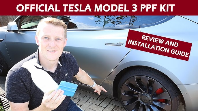 Tesla Model 3 PPF Rocker - Film de protection pour peinture DIY - TESBROS
