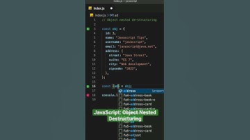 Javascript: Object Nested Destructuring