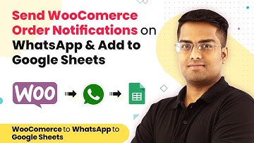 Send WhatsApp Notifications for WooCommerce Orders & Add to Google Sheets