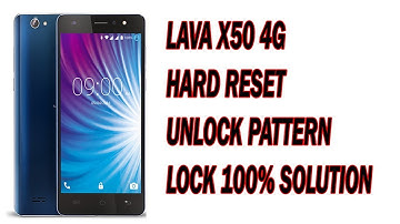 Lava X50 Hard Reset Remove Pattern Lock By TECHNICAL GURU