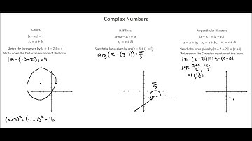 A-level Mathematics 9709: Argand diagrams and loci