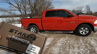 How To: 2019 Ram 1500 Remote Start.   Link in description. #remotestart #ram #diy