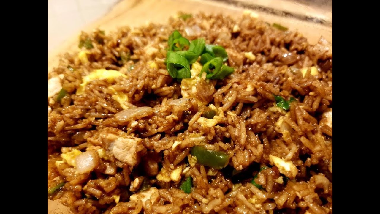 Pork Fried Rice! YouTube