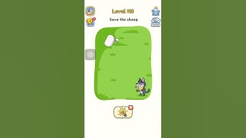 Dop 5: Delete One Part Level 110 | Save the sheep #shorts
