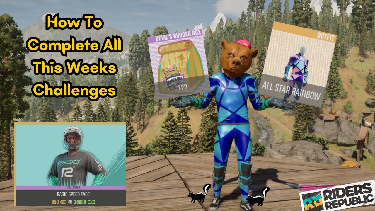 Half Decent Week In Riders Republic!? Weekly Challenges Riders Republic YouTube