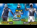 Bllio Gaming 🇧🇩 vs Bunny 444 🇧🇩। A nice coustom। Reaction by hunter 69