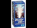 ジャパンブルー噴出　国内製造　燃焼時間約8秒　音の大きさ（小）　火花高さ（２m～4m）半径（1.5m～3m）　地上噴出花火　おもちゃ　花火