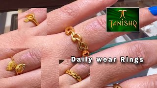 Tanishq 22K Daily Wear D Ring Designs With Pricelight Weight D Ringsringsbangaloredeeya