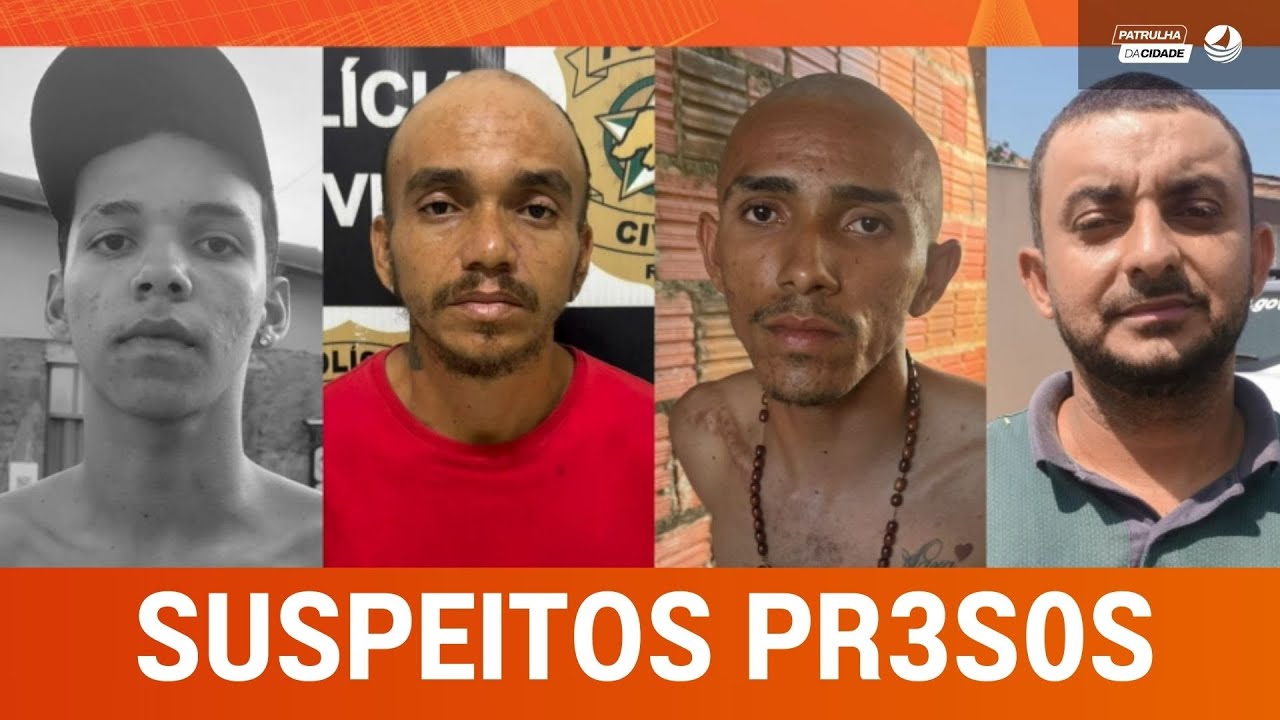 Polícia fecha cerco e prende quatro suspeitos do ASS4SSIN4T0 do PRF em São José