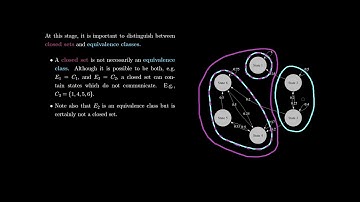 Markov Chains 5 - Transition Diagrams, Regular Chains, and Equivalence Classes