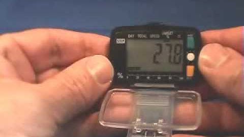 Step Target Pedometer Model T1