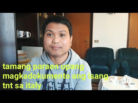 Video: Anong Mga Dokumento Ang Kinakailangan Sa Italya