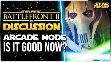 How do you play arcade in Star Wars Battlefront 2?