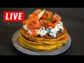 (LIVE) Recette PANCAKES salés saumon fumé