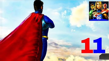 Injustice 2 Mobile Gameplay Walkthrough Part 11 The Super  Man (ios, Android)