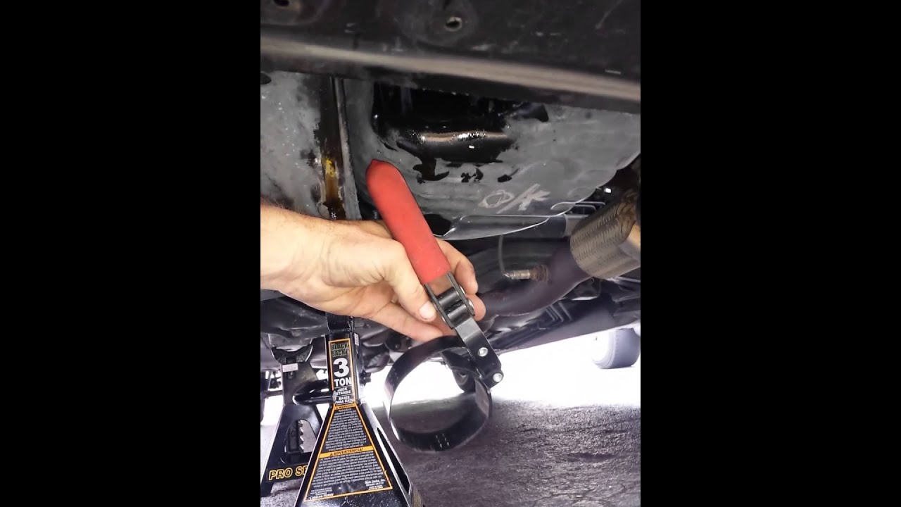 2004 toyota camry oil filter location