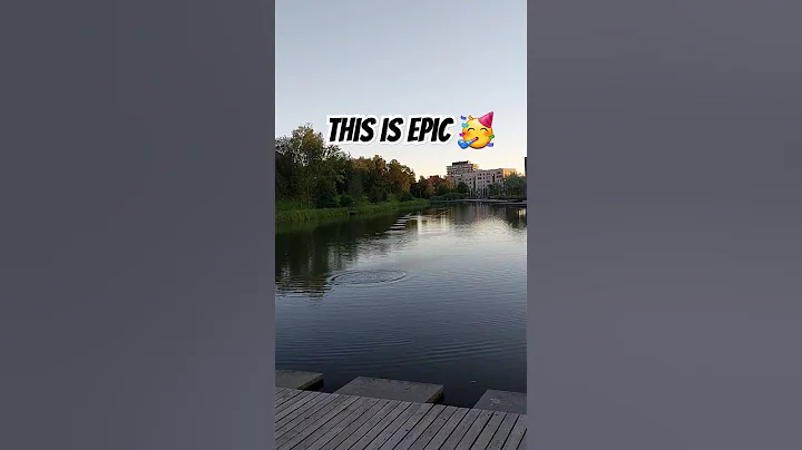EPIC Rock skipping 🤩 9+ seconds! 50+ Skips! 100+ meters! #outdoorsport #zen