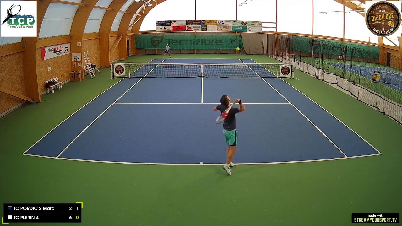 Court 1 "Diboiloré" : TC PORDIC 2 VS TC PLERIN 4