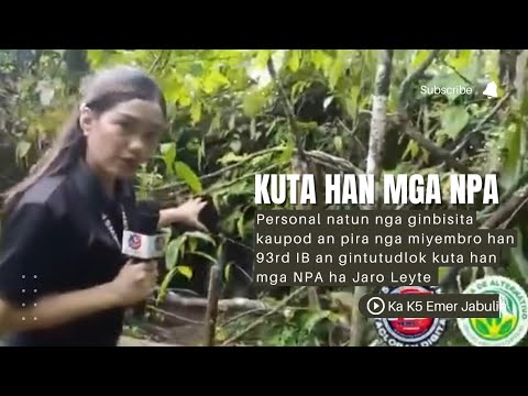 Kuta han mga NPA ha Jaro Leyte.