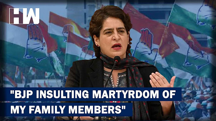 "My Family Martyred For The Country...BJP Is Insulting Them": Priyanka Gandhi Vadra's Fiery Speech |