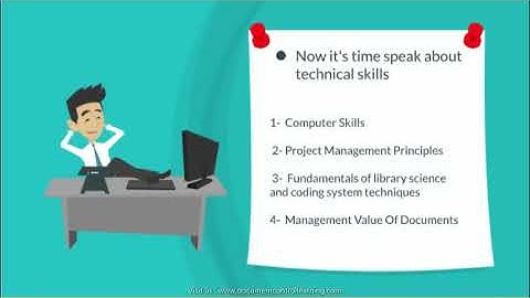 Document Controller Skills -  مهارات مراقب المستندات