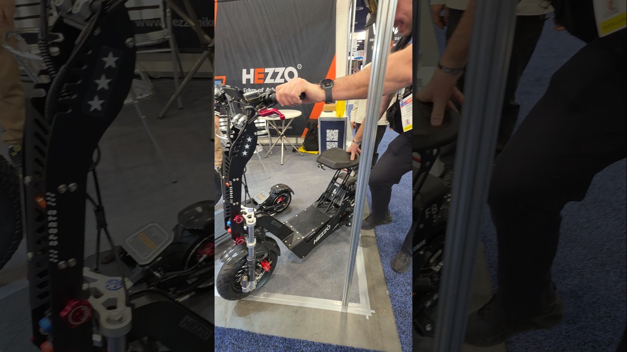 Perfect Hyperscooter for Heavy Riders Hezzo F8 Monster #shorts #scooter #escooter #bike #speed #ev