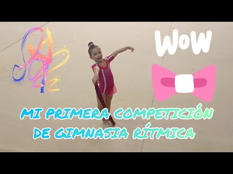 ¡MI PRIMERA COMPETICIÓN DE GIMNASIA RÍTMICA! 💝🤸🏼‍♀️ ¿GANÉ ALGO? 🤔❓❓