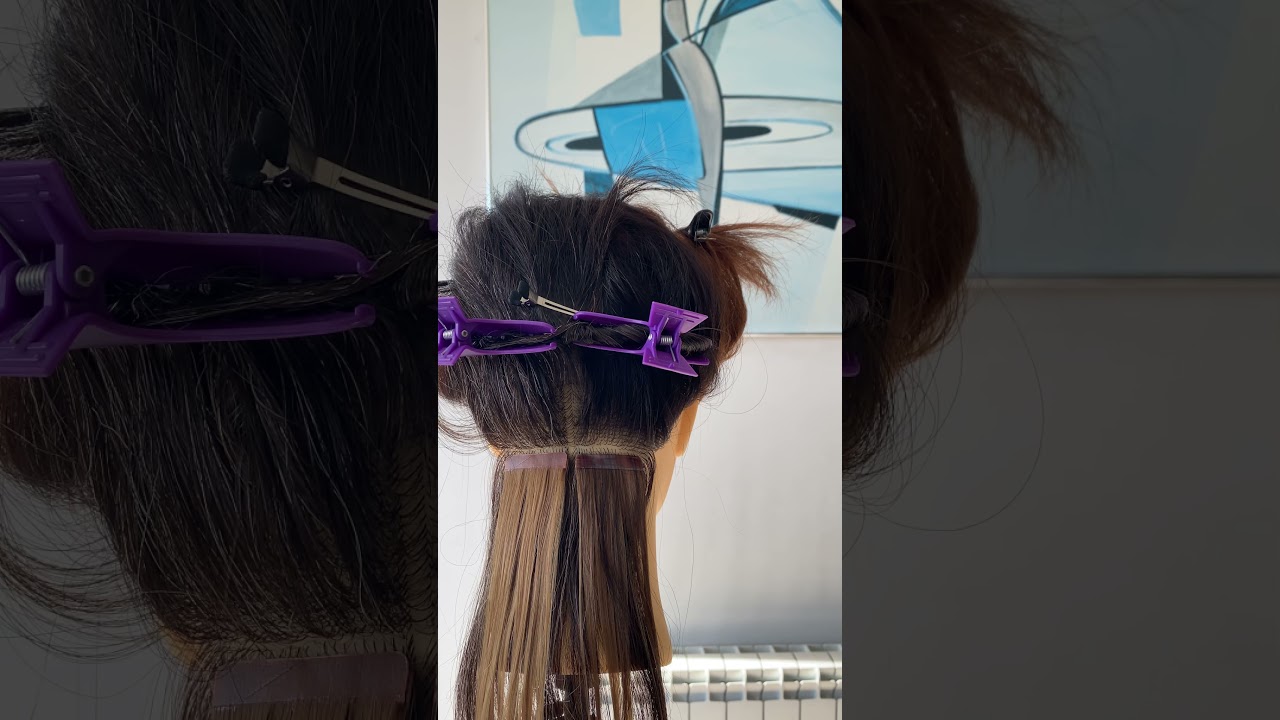 How to remove tape in extensions quickly