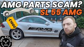 Mercedes SL55 AMG Suspension Overhaul — Are AMG Parts a SCAM?! ⚠️