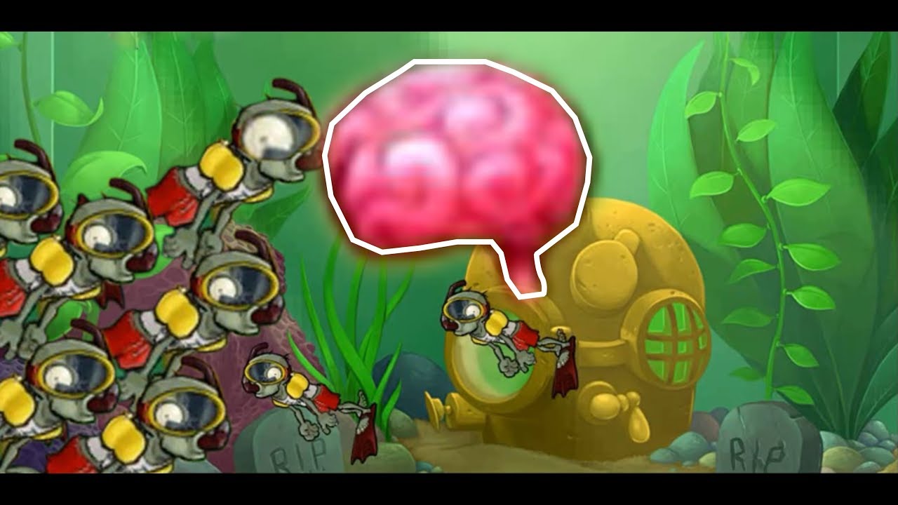 Plants vsZzombies Fun Feed zombies in the aquarium Fun YouTube