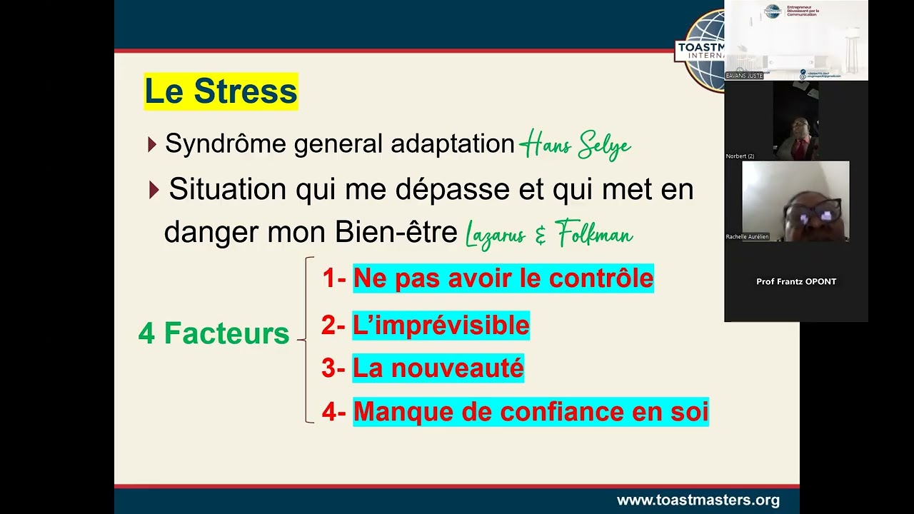 INTRODUCTION A LA PRISE DE PAROLE EN PUBLIC