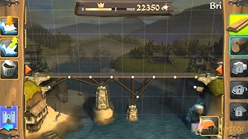 #BridgeConstructor Medieval Walkthrough Chapter 2 Bridge 7