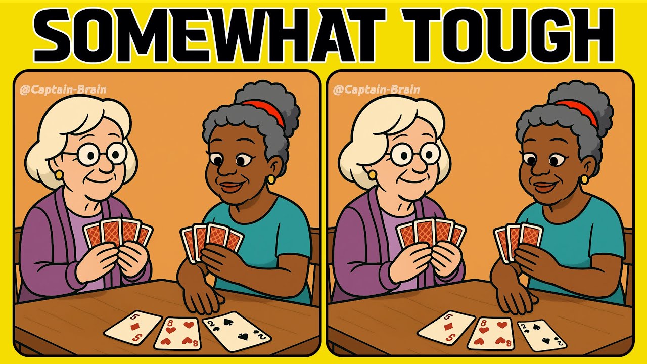 Not for the Average Brain. Spot the Difference if You Can (A Bit Tricky)