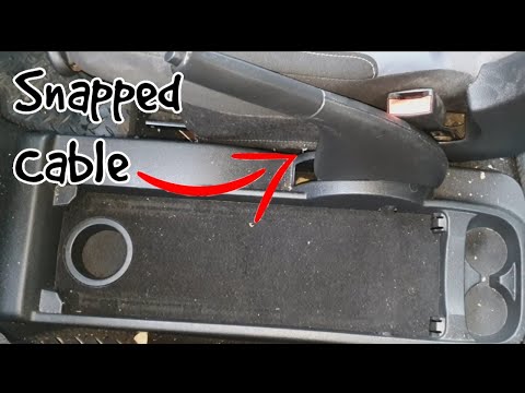 How To Replace Parking Brake Cable On Peugeot Partner.