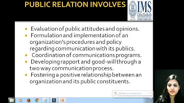 PR  Introduction Part II