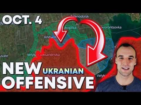 Ukrainians pushed through the lines in the south