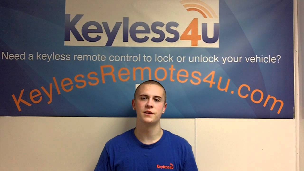 ABOUT PROGRAMMING FOR YOUR KEYLESS REMOTE - YouTube